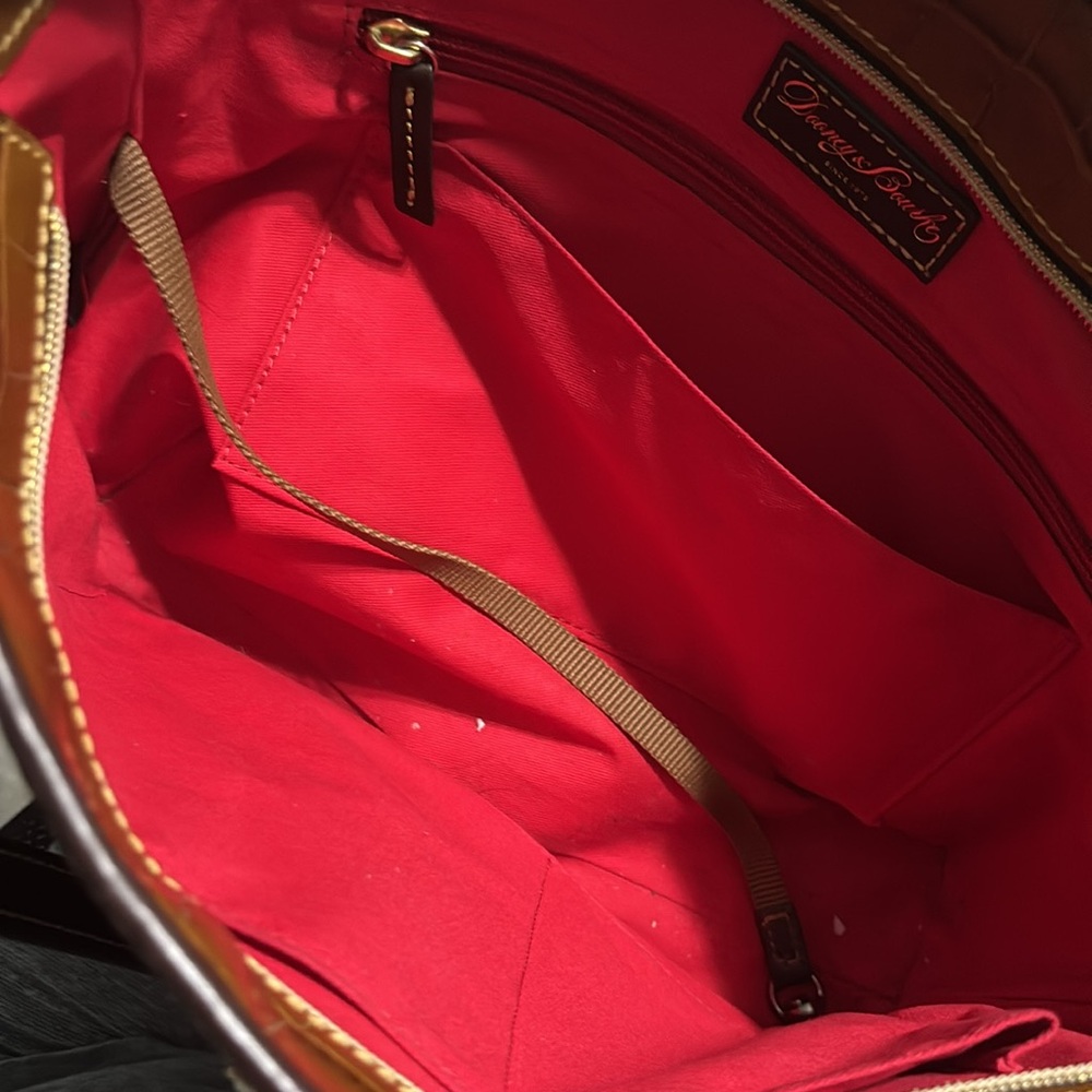 Dooney & Bourke Leather Tote Bag - Picture 10 of 15